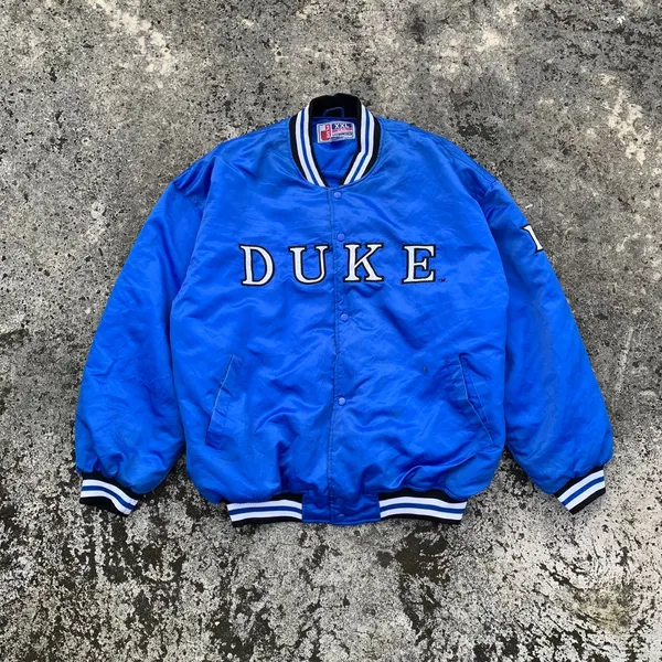 Vintage Sportswear Bomber jacket Pria blue photo 1