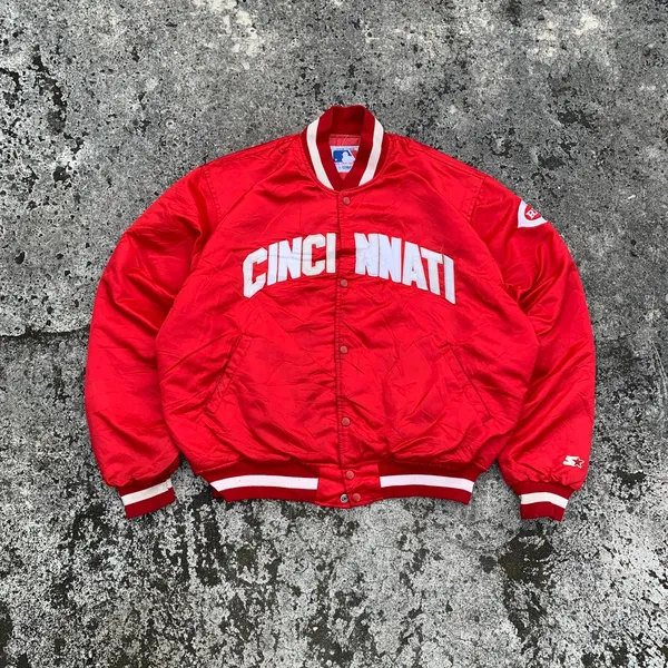 Vintage Sportswear Bomber jacket Pria red photo 1