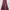 Plum Beaded Gown – Sheer Embroidered Dress with 3D Floral De photo 3