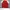 H&M Y2K Crop Top Wanita White Red