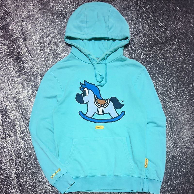 Pancoat Streetwear Sportswear Hoody Pria blue photo 1