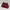 Vintage Red Scarlett Crocodile Croco Leather Kiss Lock Clam 
