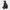 Y2K Gorpcore Windbreaker Pria Black