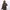 Belcanto X Harris Tweed Quilted Brown Button Hoodie Sweater
