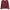 Fuzzy Cardigan Maroon Flower Motif photo 1