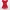 Red Hot Asymmetrical Babydoll Top
