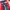 Celana Panjang High Waist Stripes Red Blue White Wanita