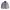 BOXY HALFZIP JACKET GREY HANDMADE PAINTED CYBERSIGILISM