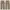 UNTCKD PLEATED CARGO PANTS – Khaki Tan Relaxed Fit (Size 2)