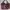 Purple Stud Tassel Charm Hobo Bag