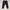 Uniqlo Skinny Tapered High 2 Way Stretch Black Jeans Origina