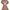 Brown Top With Cute Knit Lace Neckline With Polka Dot Mesh I