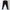 Minimalist Casual Casual trouser Wanita black photo 1