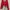 Shein Lolita Coquette Crop top Wanita red photo 2