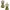 Cute Y2k Vintage Pattern Green Yellow Babydoll Tank Top Ijo 