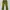 Vintage Y2K Flare Pants Wanita Green Yellow