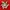 Paul Frank Red Embroidered Julius Stars Fitted Tee (Fit M) photo 4