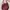 Vintage Y2K Tote bag Wanita burgundy red photo 1