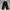 Money Alter Wide Black Denim Pants