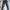 Streetwear Minimalist Boyfriend Jeans Wanita Navy