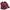 Minimalist Casual Blouse Wanita burgundy photo 1