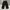 HIRISK pleated Baggy pants black photo 5