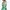 Zara pattern geomteric short skirt in green photo 3