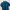 Et Cetera Blue Zipper Collar Top Sz S