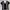 Batsu Studio Y2K Goth T-shirt Pria Black