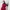Minimalist Muslim Kimono Wanita red photo 3