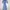 Minimalist Casual Wrap Dress Wanita Blue