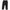 Japanese Brand Vintage Minimalist Formal Pants Pria Black Gray