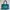 Sophie Martin Teal Green Leather Shouldet Bag