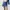 Pomelo Minimalist Casual Mini Skirt Wanita Blue