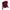 Minimalist Casual Blouse Wanita burgundy red photo 1