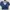Y2K Crop top Wanita navy photo 1