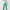 Y2K Casual Trouser Wanita Green
