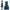 Luxury Goth Prom dress Wanita black blue photo 1