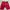 Evisu Vintage Y2K Short Pria Red Pink