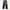 Streetwear Skater Jeans Pria white gray photo 3