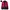 Casual Windbreaker Pria Red Black