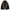 Tornado Mart Grunge Avant Garde Fur Coat Pria Black