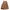 Vintage Indie Maxi Skirt Wanita Brown Cream