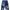 Angel Blue Streetwear Y2K High waisted jeans Wanita navy photo 3