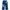 Angel Blue Vintage Y2K High waisted jeans Wanita navy photo 1