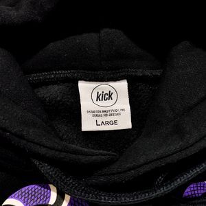 NS+K Streetwear Hoody Pria Black