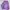 Uniqlo Minimalist Reworked Crop Top Wanita Multicolor Purple