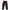 Streetwear Sportswear Jeans Pria Black