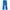 Angel Blue Streetwear Y2K High waisted jeans Wanita white blue photo 2