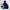 Streetwear Y2K Hoody Pria Blue